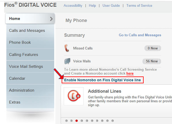 Verizon Fios Nomorobo Helpdesk